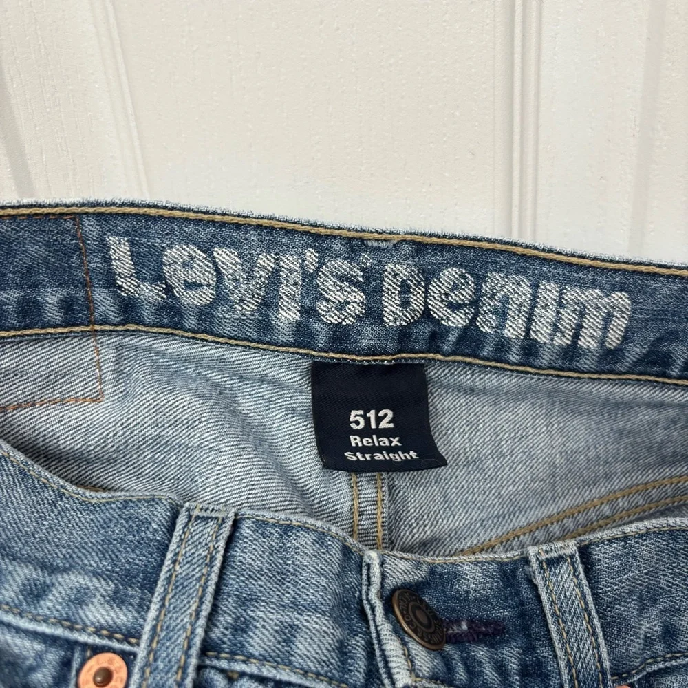 Levi’s 512 Relax Straight Blue Jeans | Size 31x32